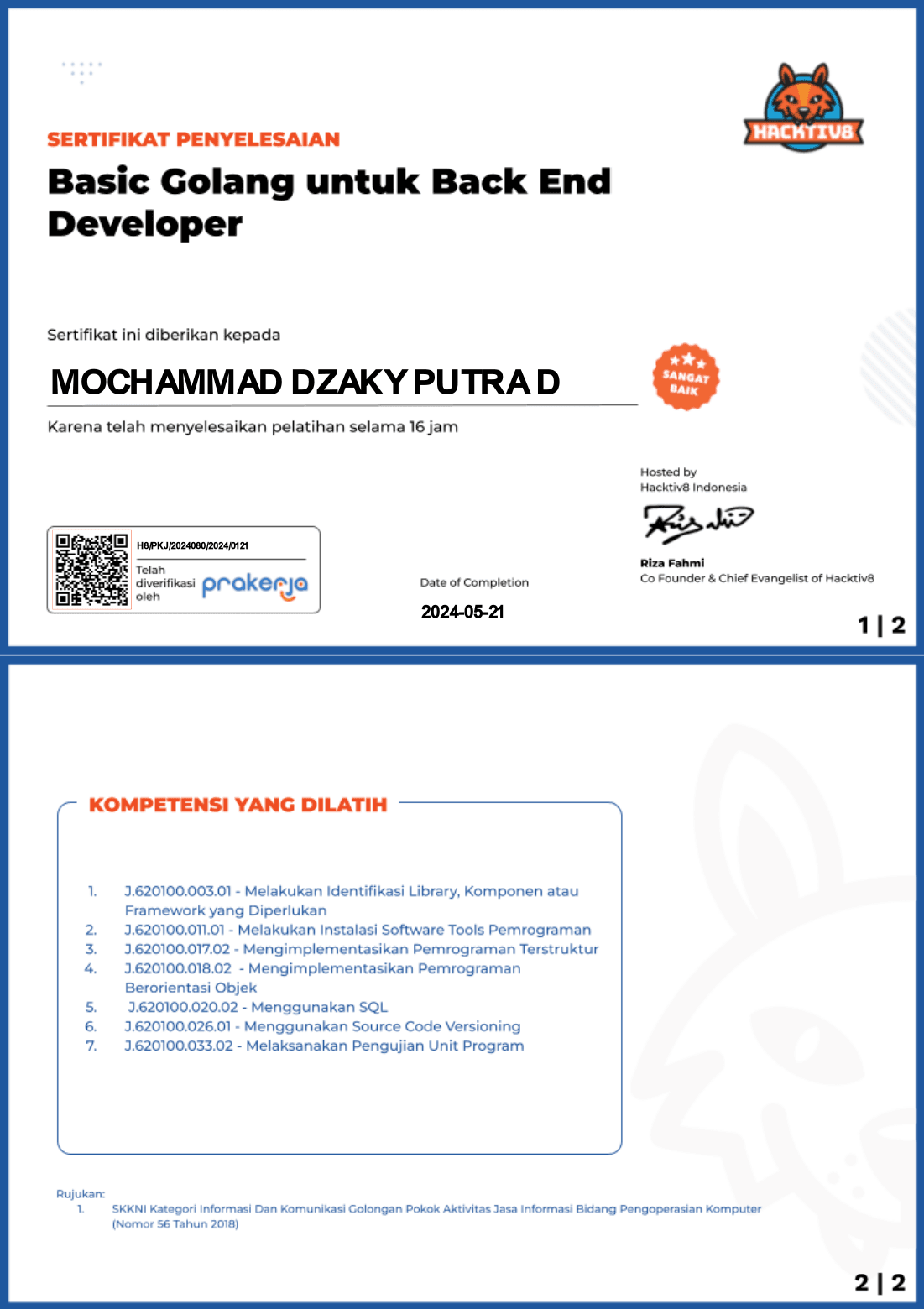 Basic Golang - 20 May - page 1