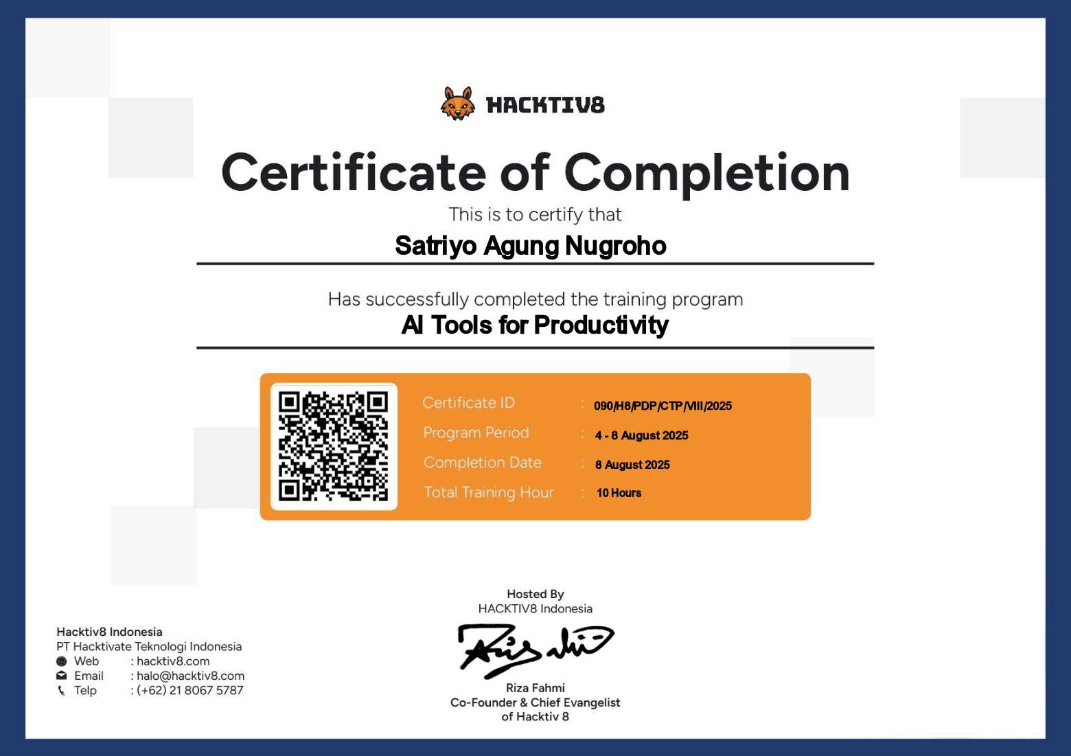 Pelindo - AI Tools for Productivity - page 1